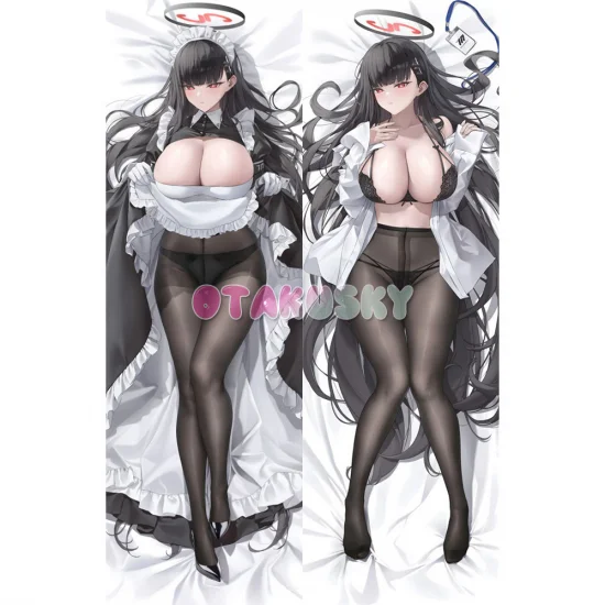 Blue Archive Dakimakura Tsukatsuki Rio Body Pillow Case 03 - Click Image to Close