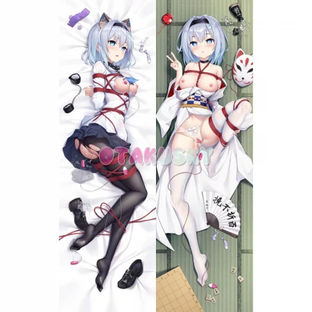 Ryuuou no Oshigoto Dakimakura Ginko Sora Body Pillow Case 16