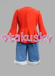 One Piece Monkey D Luffy Cosplay Costume 02