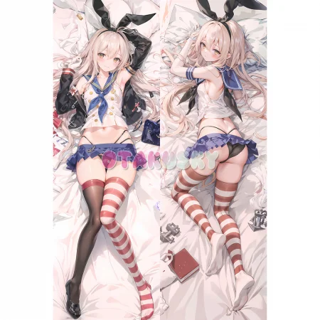 Kantai Collection KanColle Dakimakura Shimakaze Body Pillow Case 17