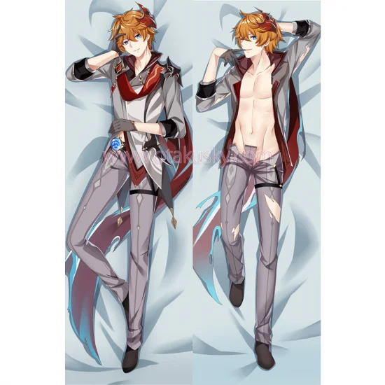 Genshin Impact Dakimakura Tartaglia Body Pillow Case 02 - Click Image to Close