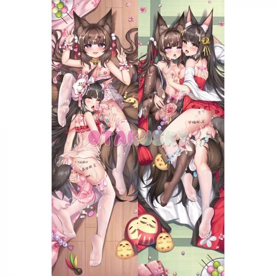 Azur Lane Dakimakura Amagi Nagato Body Pillow Case 02 - Click Image to Close