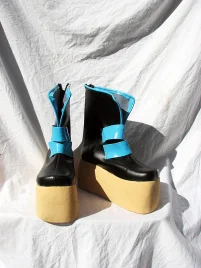 Black Cosplay Shoes 16