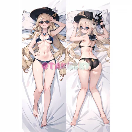 Genshin Impact Dakimakura Navia Body Pillow Case 10