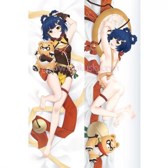 Genshin Impact Dakimakura Xiangling Body Pillow Case - Click Image to Close