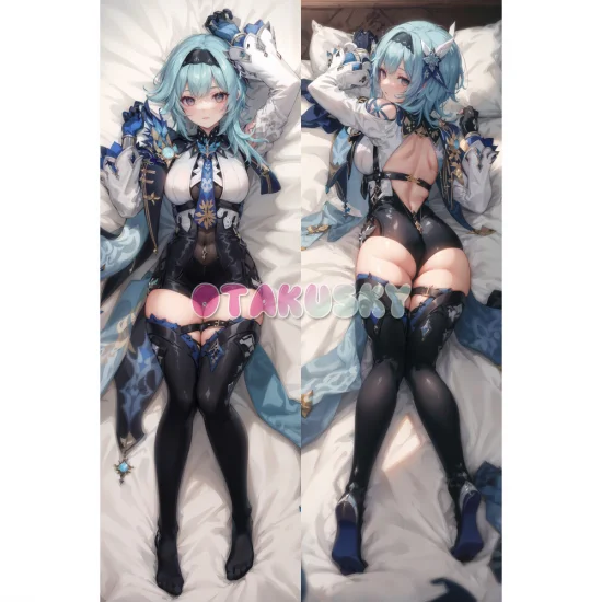 Genshin Impact Dakimakura Eula Lawrence Body Pillow Case 24 - Click Image to Close