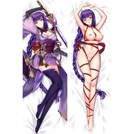 Genshin Impact Baal Raiden Shogun Body Pillow Case