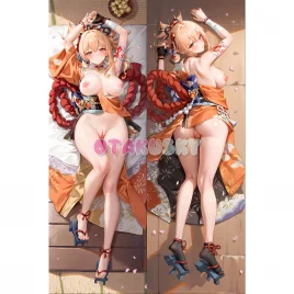 Genshin Impact Dakimakura Yoimiya Body Pillow Case 20