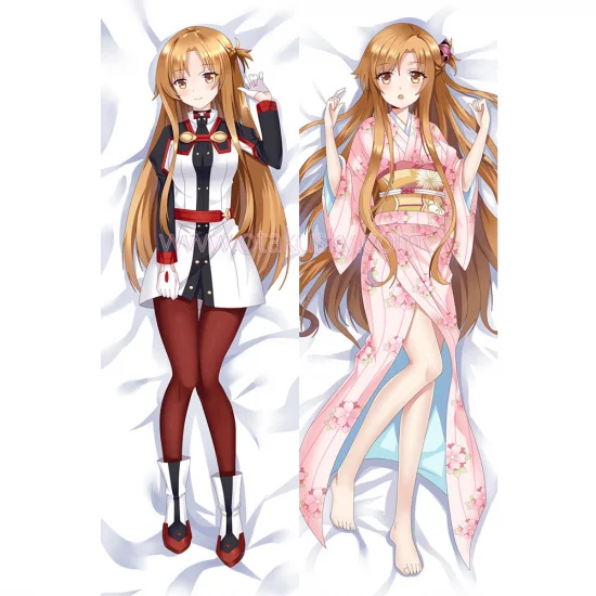 Sword Art Online Dakimakura Yuuki Asuna Body Pillow Case 09 - Click Image to Close