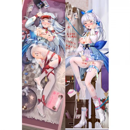 Genshin Impact Dakimakura Kamisato Ayaka Body Pillow Case 32