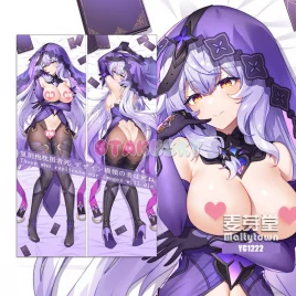 Honkai: Star Rail Dakimakura Black Swan Body Pillow Case 04