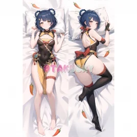 Genshin Impact Dakimakura Xiangling Body Pillow Case 04