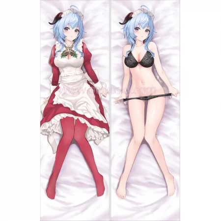 Genshin Impact Dakimakura Ganyu Body Pillow Case 14