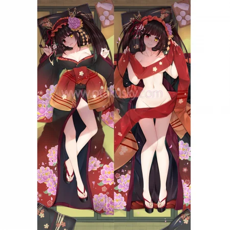 Date a Live Dakimakura Kurumi Tokisaki Body Pillow Case 27