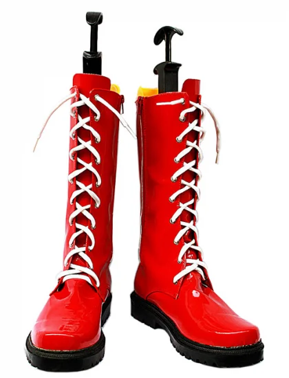 Red Cosplay Boots 01 - Click Image to Close