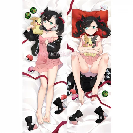 Pokemon Sword and Shield Dakimakura Marnie Body Pillow Case