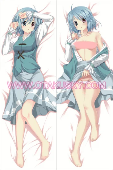 Touhou Project Cirno Body Pillow Case 03 - Click Image to Close