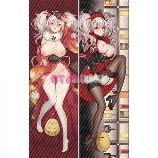 Azur Lane Dakimakura KMS Prinz Adalbert Body Pillow Case 02 - Click Image to Close