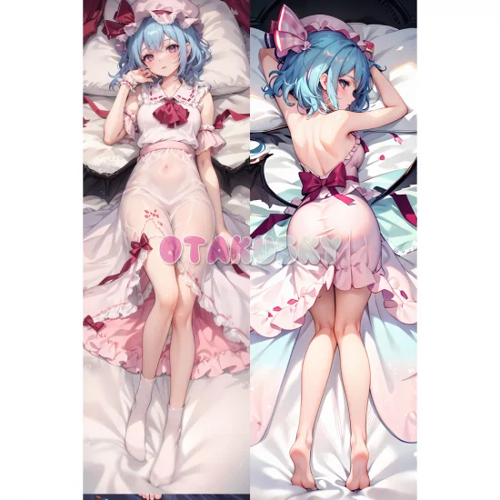 Touhou Project Dakimakura Remilia Scarlet Body Pillow Case 15 - Click Image to Close