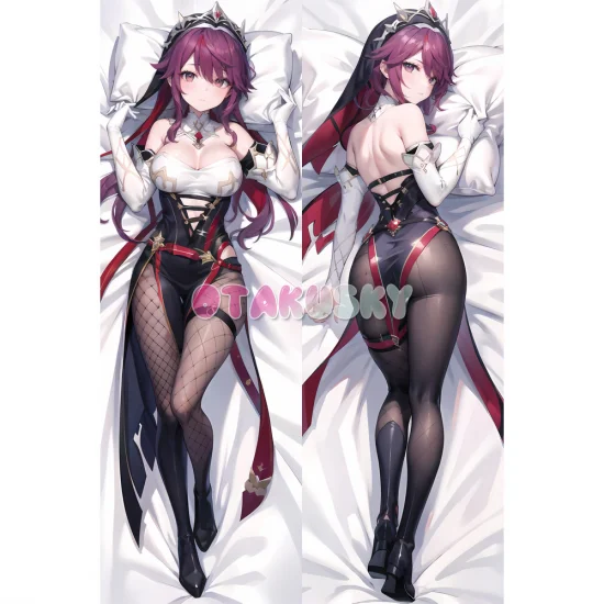 Genshin Impact Dakimakura Rosaria Body Pillow Case 08 - Click Image to Close