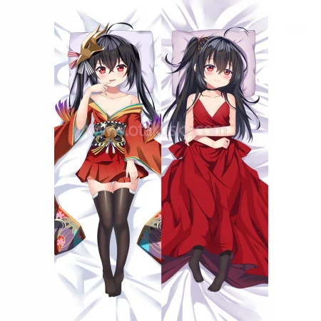 Date a Live Dakimakura Kurumi Tokisaki Body Pillow Case 22