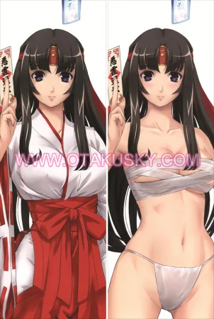 Queens Blade Tomoe Body Pillow Case 04