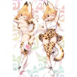 Kemono Friends Dakimakura Serval Body Pillow Case