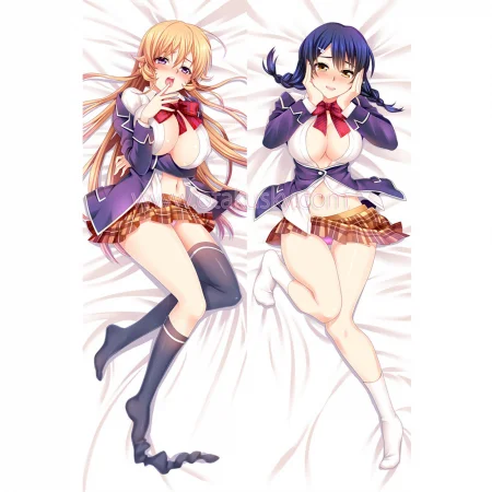 Shokugeki No Souma Erina Nakiri Megumi Tadokoro Body Pillow Case