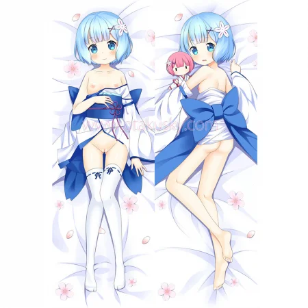 Re:Zero Dakimakura Rem Body Pillow Case 37