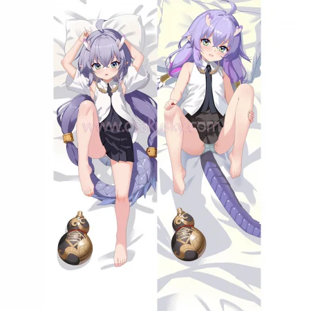 Honkai: Star Rail Dakimakura Bailu Body Pillow Case 04