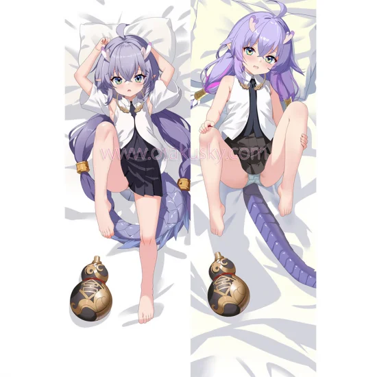 Honkai: Star Rail Dakimakura Bailu Body Pillow Case 04 - Click Image to Close