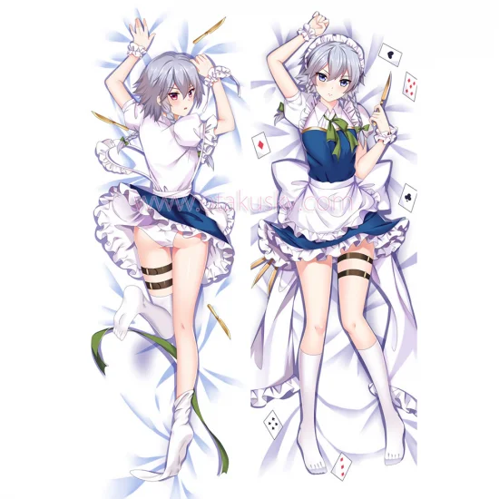 Touhou Project Dakimakura Sakuya Izayoi Body Pillow Case 03 - Click Image to Close