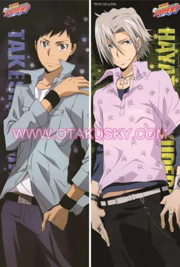 Reborn Hayato Gokudera Body Pillow Case 01 - Click Image to Close