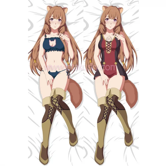 The Rising of the Shield Hero Dakimakura Raphtalia Body Pillow Case 10 - Click Image to Close