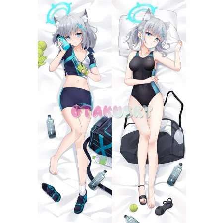 Blue Archive Dakimakura Sunaookami Shiroko Body Pillow Case 04