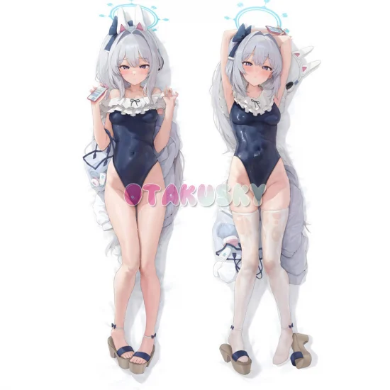 Blue Archive Dakimakura Tsukiyuki Miyako Body Pillow Case - Click Image to Close