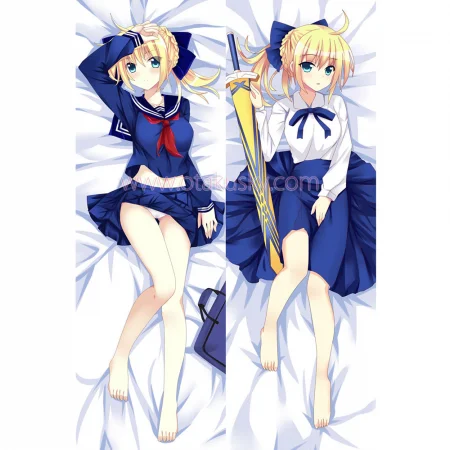 Fate Stay Night Saber Body Pillow Case