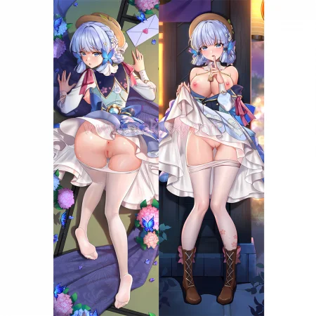 Genshin Impact Dakimakura Kamisato Ayaka Body Pillow Case 34