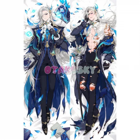 Genshin Impact Dakimakura Neuvillette Body Pillow Case