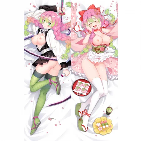 Demon Slayer Dakimakura Kanroji Mitsuri Body Pillow Case 05