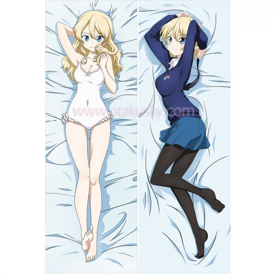 Girls und Panzer Dakimakura Darjeeling Body Pillow Case 02 - Click Image to Close