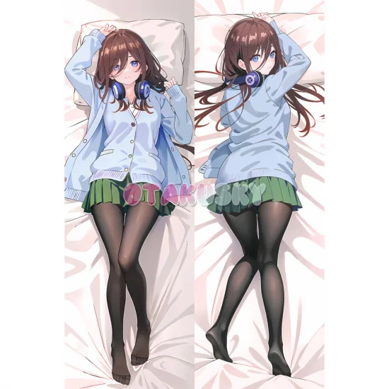 The Quintessential Quintuplets Dakimakura Nakano Miku Body Pillow Case 32 - Click Image to Close