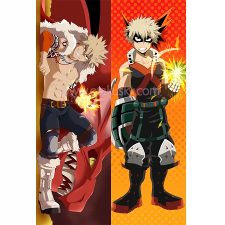 My Hero Academia Dakimakura Katsuki Bakugo Body Pillow Case 02