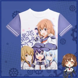 Kantai Collection Anime Girl Full Print T-Shirt