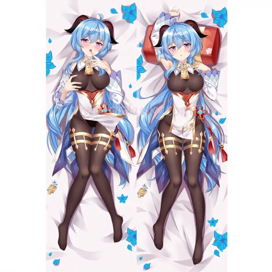 Genshin Impact Dakimakura Ganyu Body Pillow Case 07 - Click Image to Close