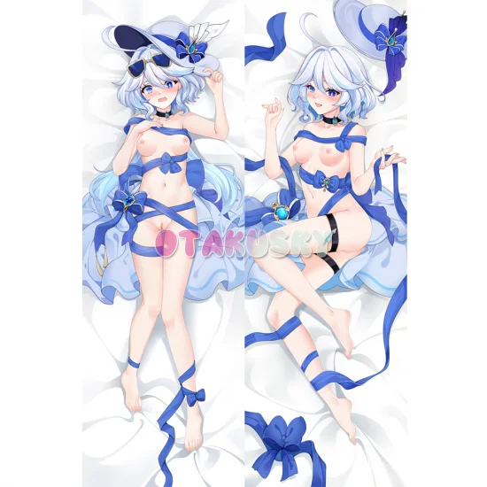 Genshin Impact Dakimakura Focalors Body Pillow Case 09 - Click Image to Close