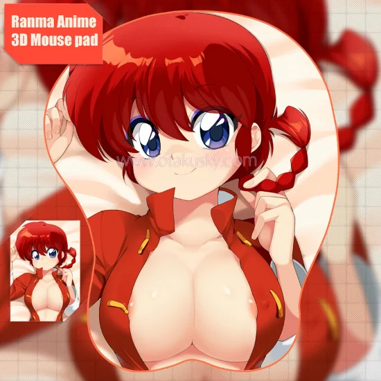 2way Ranma 1/2 Ranma Anime 3D Mouse Pad Mat Wrist Rest - Click Image to Close