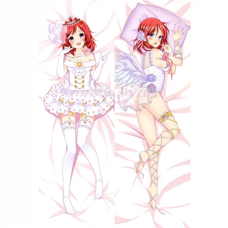 Love Live! Dakimakura Nishikino Maki Body Pillow Case 12