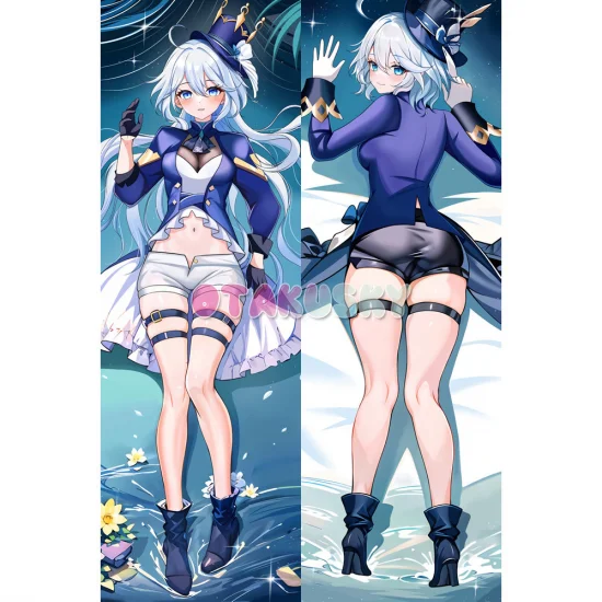 Genshin Impact Dakimakura Focalors Body Pillow Case 19 - Click Image to Close