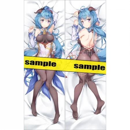 Genshin Impact Dakimakura Ganyu Body Pillow Case 04